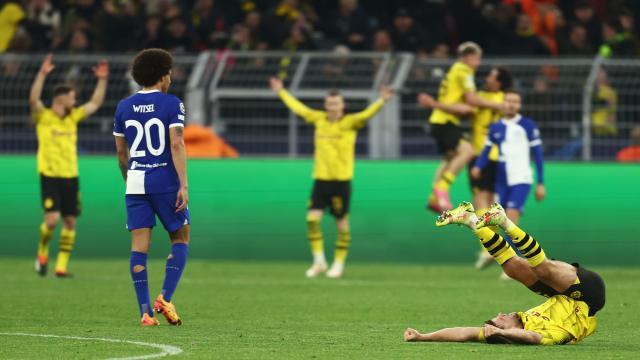 BB体育-把欧冠1/4决赛踢成鲁尔区德比，多特坐过山车翻盘